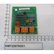 KM722070G01 KONE mengangkat papan lcedomcs